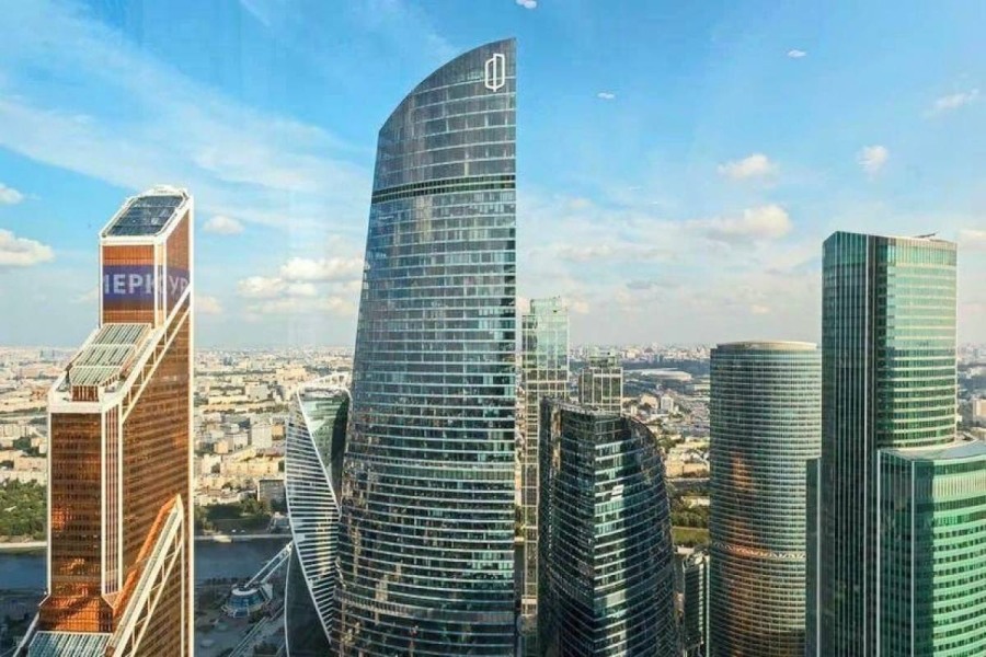 71,2 м² Апартамент на 65 этаже Москва Сити с видом на комплекс башен Neva Towers (Moscow city Neva Towers)